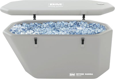 Inflatable Ice Bath Tub for Athletes, Slanted-Edge Cold Plunge Recovery Tub