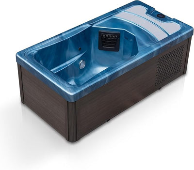 Borealis 69-in. All-in-One Cold Plunge and Hot Tub with Built-in Chiller.