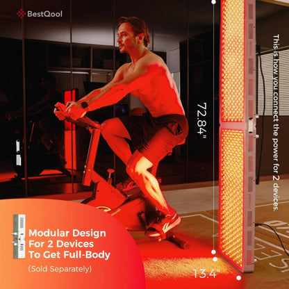 Red Light Therapy Device, 4 Wavelengths Full Body Infrared Red Light Therapy at Home.