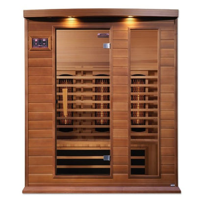 Maxxus 3-Person Full Spectrum Infrared Sauna with Canadian Red Cedar