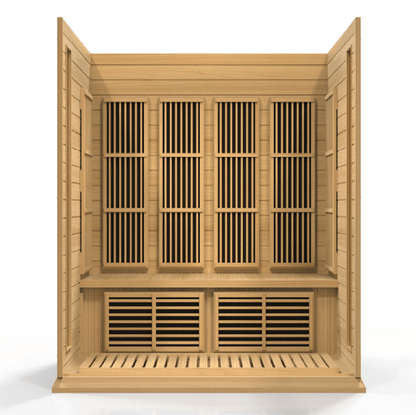 Maxxus 4-Person FAR Infrared Sauna - Low EMF