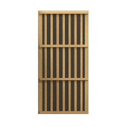 Maxxus "Bellevue" 3-Person Low EMF FAR Infrared Sauna with Canadian Hemlock