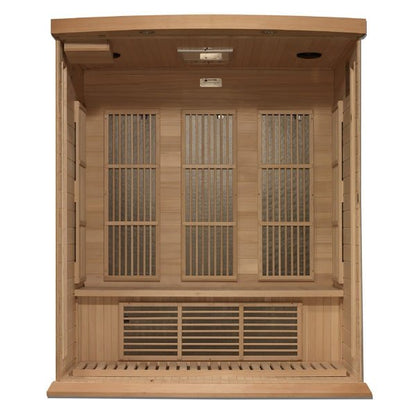 Maxxus Near Zero EMF FAR Infrared Sauna with Canadian Hemlock