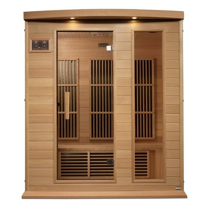 Maxxus Near Zero EMF FAR Infrared Sauna with Canadian Hemlock