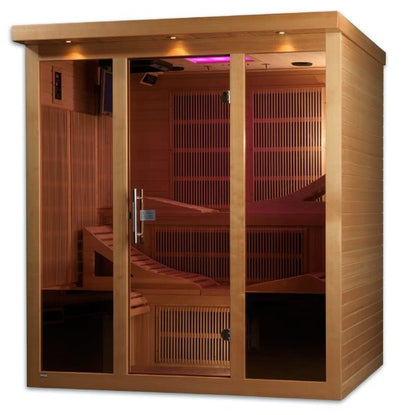 Golden Designs "Monaco" 6-Person Near Zero EMF FAR Infrared Sauna
