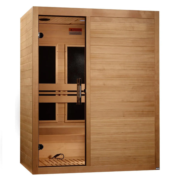 Maxxus S-Line Infrared Sauna Low EMF with Canadian Hemlock
